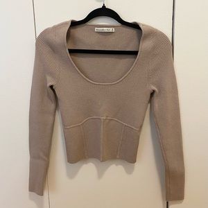 Abercrombie and Fitch Knit Long Sleeve
